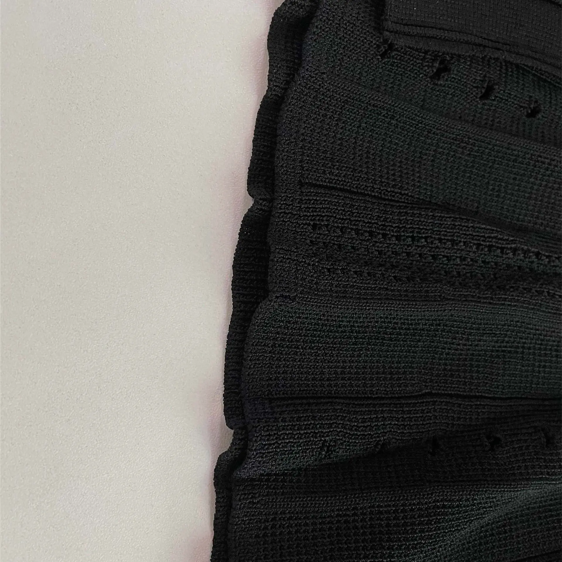 Summer French Style Openwork Knitted Midi Dress – Slim Fit Mermaid A-Line Dress - Image 6