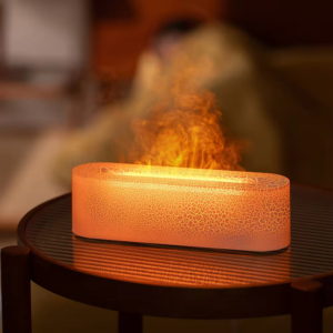 Volcano Flame Aroma Diffuser & Cool Mist Humidifier
