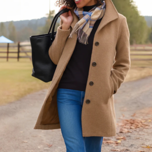 Women's Classic Wool Winter Overcoat