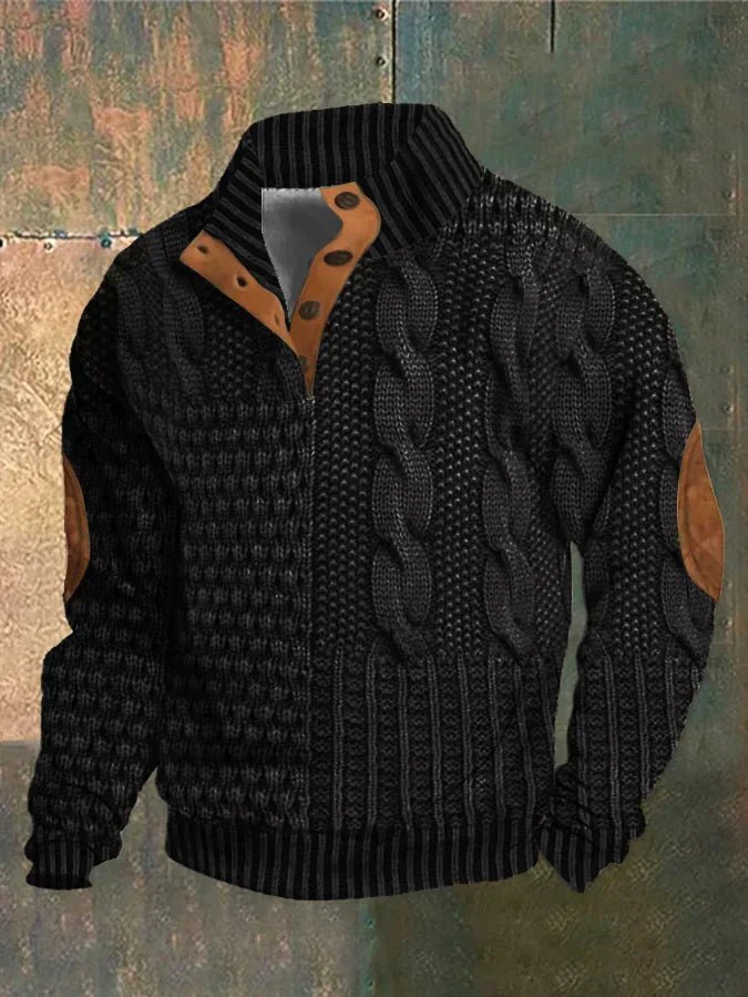 Men's Soft Knit Crew Neck Sweater Casual - Image 8