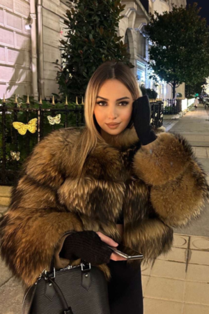 Plush Winter Coat for Ladies Eco-Friendly Warmth