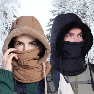 Unisex Winter Balaclava Hat Warm Face Mask Neck Scarf
