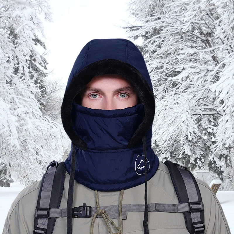 Unisex Winter Balaclava Hat Warm Face Mask Neck Scarf - Image 4