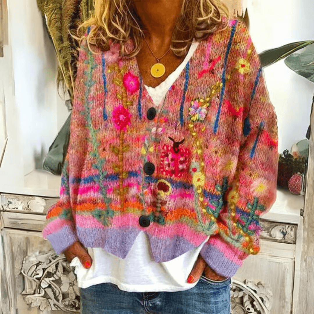 Women's Lightweight Knit Cardigan for Layering Style - Image 3