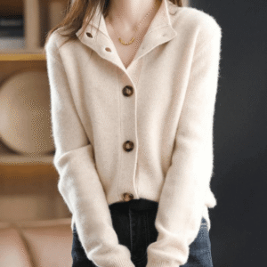 Ladies' Lightweight Knit Cardigan for Everyday Layering