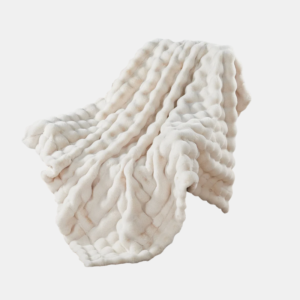 Plush Faux Fur Blanket for Sofa & Bed Decor