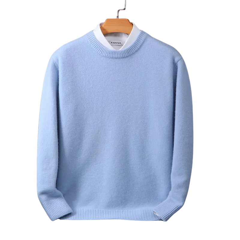 Men's Knit Pullover Jumper - Soft Everyday Comfort - Image 5