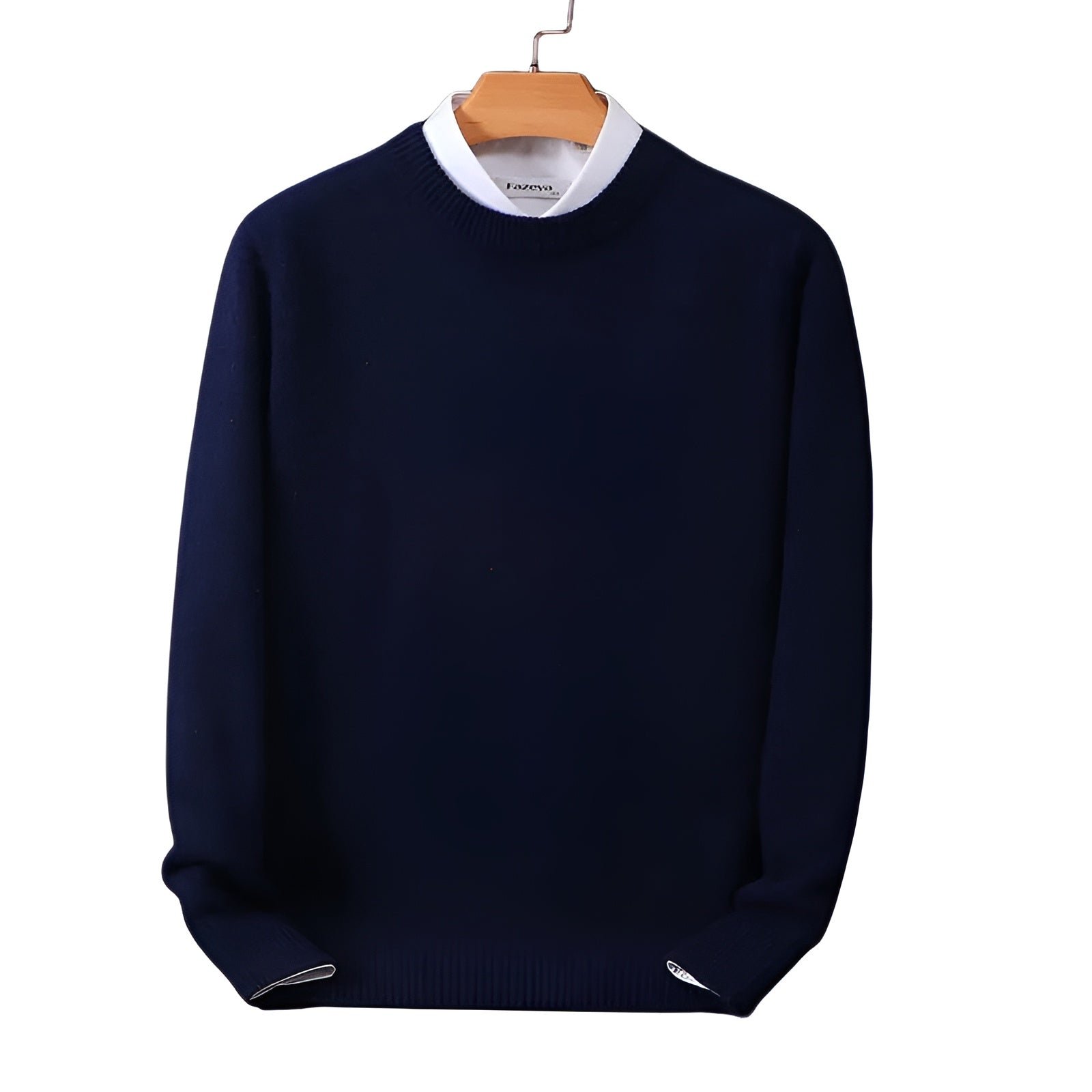 Men's Knit Pullover Jumper - Soft Everyday Comfort - Image 6