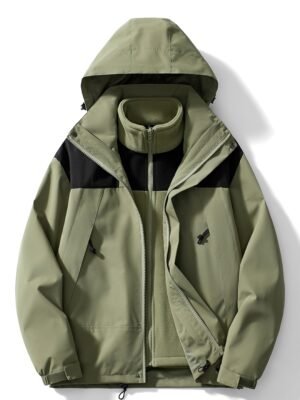 Women's Outdoor Jacket Water-Resistant Year-Round