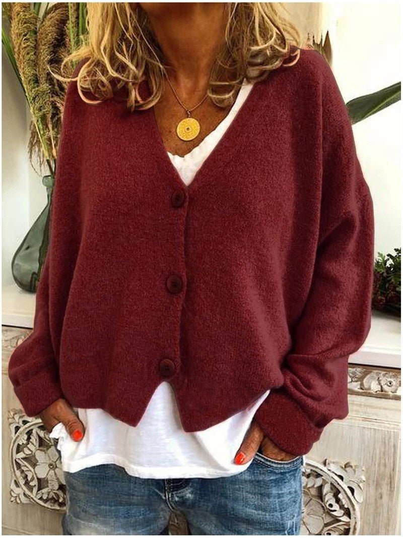 Women's Knit Cardigan Sweater Open Front Layering - Image 12