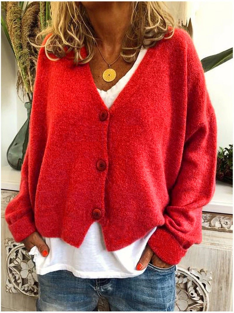 Women's Knit Cardigan Sweater Open Front Layering - Image 13