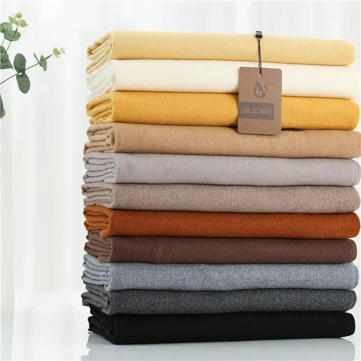Women's Cashmere Scarf – Soft Winter Shawl Wrap - Image 14