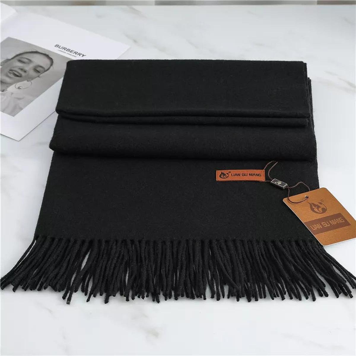 Women's Cashmere Scarf – Soft Winter Shawl Wrap - Image 11