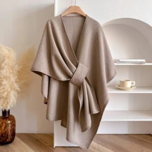 Women's Cozy Windproof Shawl Wrap for Winter