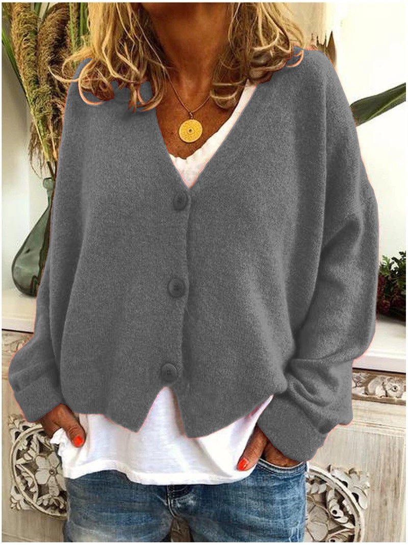 Women's Knit Cardigan Sweater Open Front Layering - Image 8