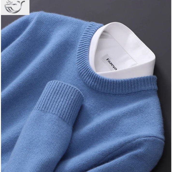 Men's Knit Pullover Jumper - Soft Everyday Comfort - Image 8