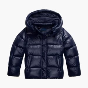 Women's Quilted Jacket Hooded Straight Fit with Pockets