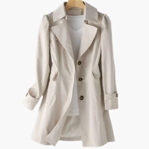 Women's Classic Trench Coat | Versatile Mid-Season Style