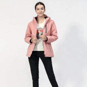 Rechargeable Winter Outerwear for Women with USB Heat