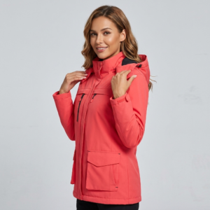Thermal Jacket Women | USB Powered Winter Coat for Outdoors