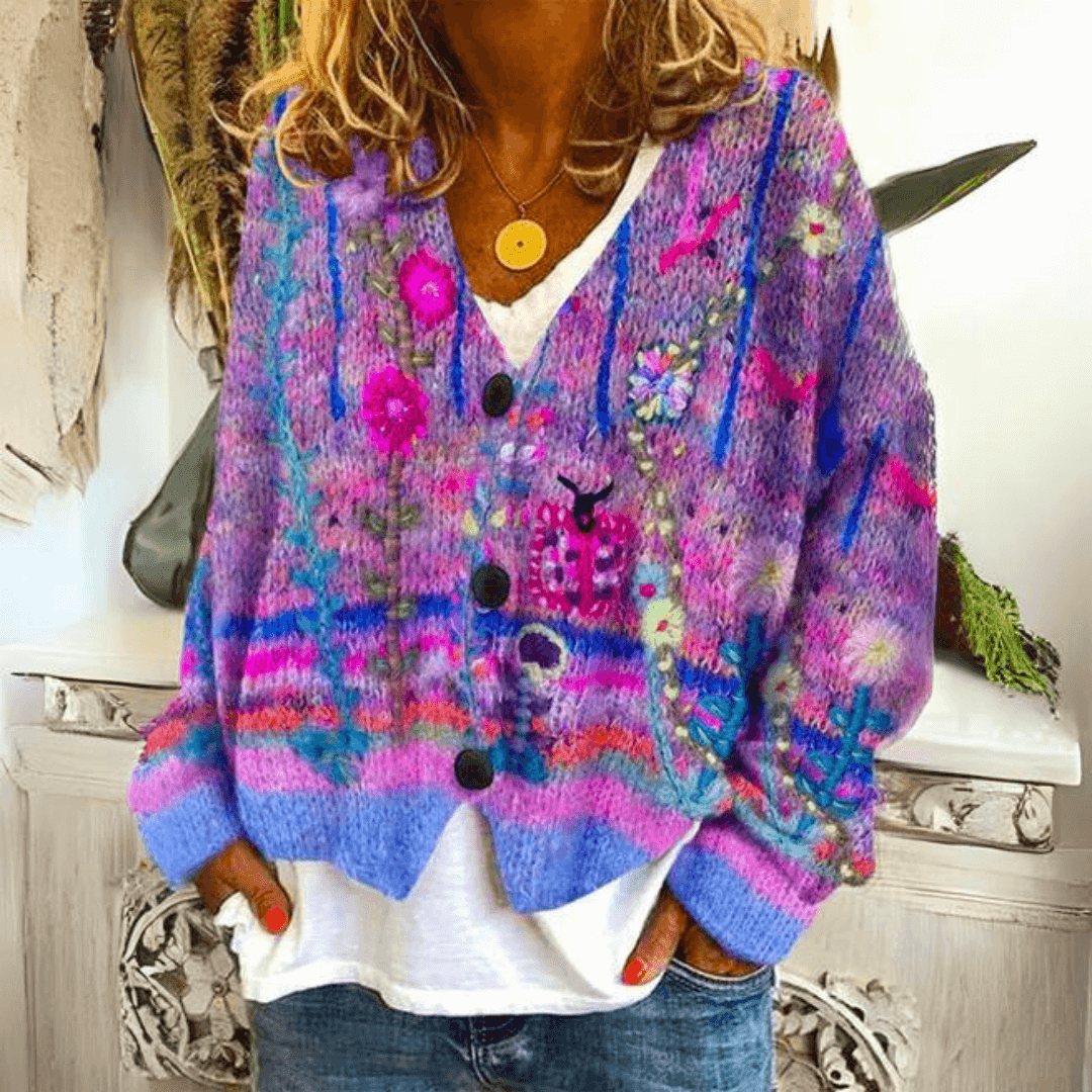Women's Lightweight Knit Cardigan for Layering Style - Image 4