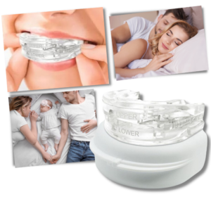 Comfortable Anti-Snoring Mouthpiece for Quiet Sleep