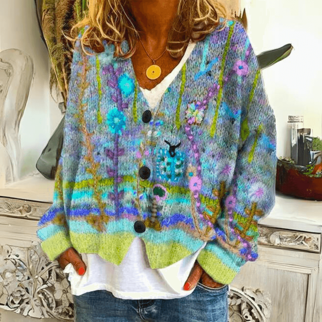 Women's Lightweight Knit Cardigan for Layering Style - Image 2