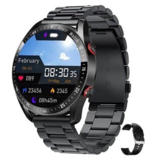 Smartwatch Health Tracker with Bluetooth Calls & Music