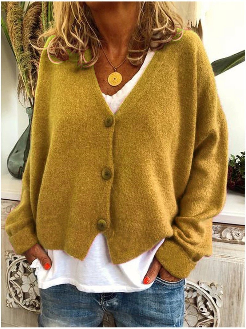 Women's Knit Cardigan Sweater Open Front Layering - Image 14