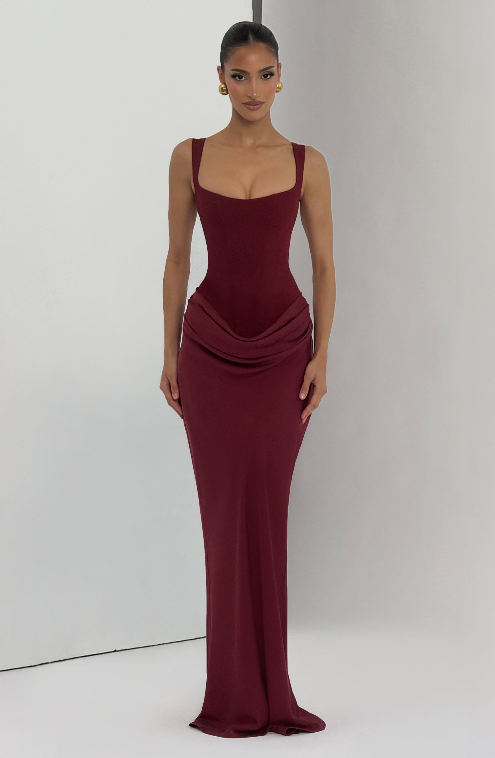 Women's Dress with Lace-Up Back & Boned Bodice - Image 7