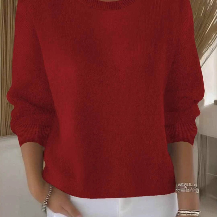Elegant Women's Cashmere Sweater - Versatile and Stylish Layer for Any Occasion 6