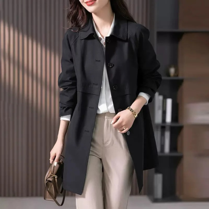 Stylish_Single_Button_Short_Trench_Coat_for_Women_3