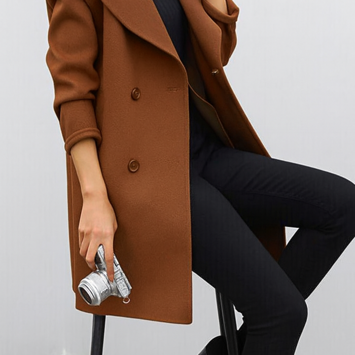 Womens-Double-Breasted-Trench-Coat-with-Lapel-Long-3