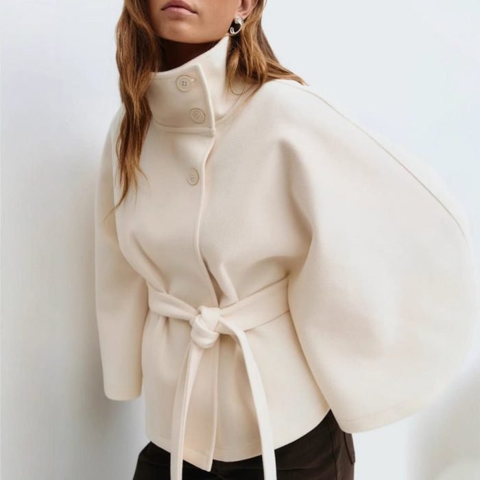 kouvr-jannah-white-wool-cape-jacket-front-close-up